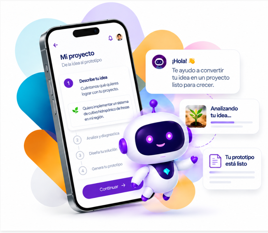 PIXIE, asistente para estructurar una idea y crear un prototipo interactivo